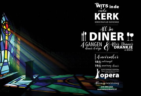 Diner in de Oude Kerk – 4 november