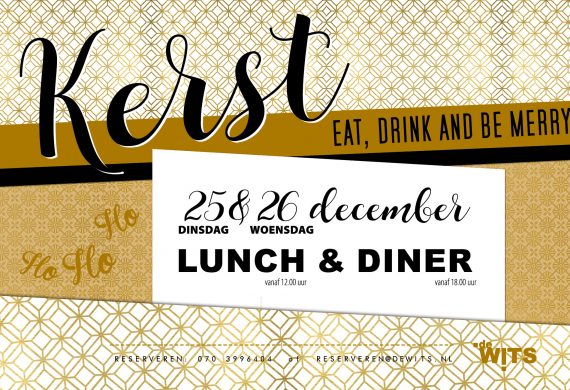 Kerst: lunch of diner