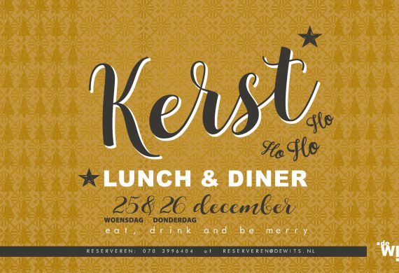 Kerst lunch 25 & 26 december
